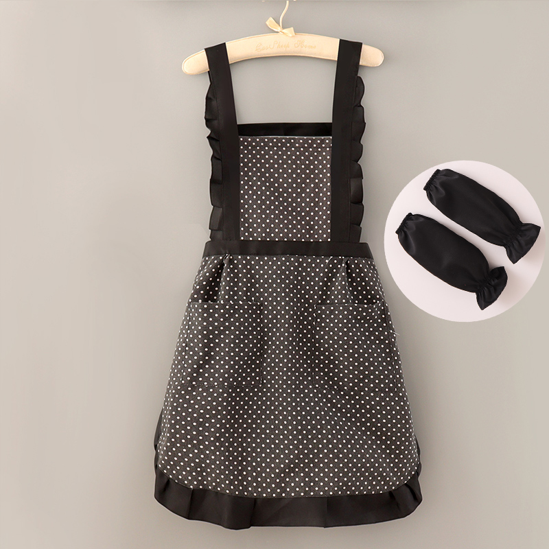 Home Cooking Japanese - Grembiule in Stile Giapponese con Pois