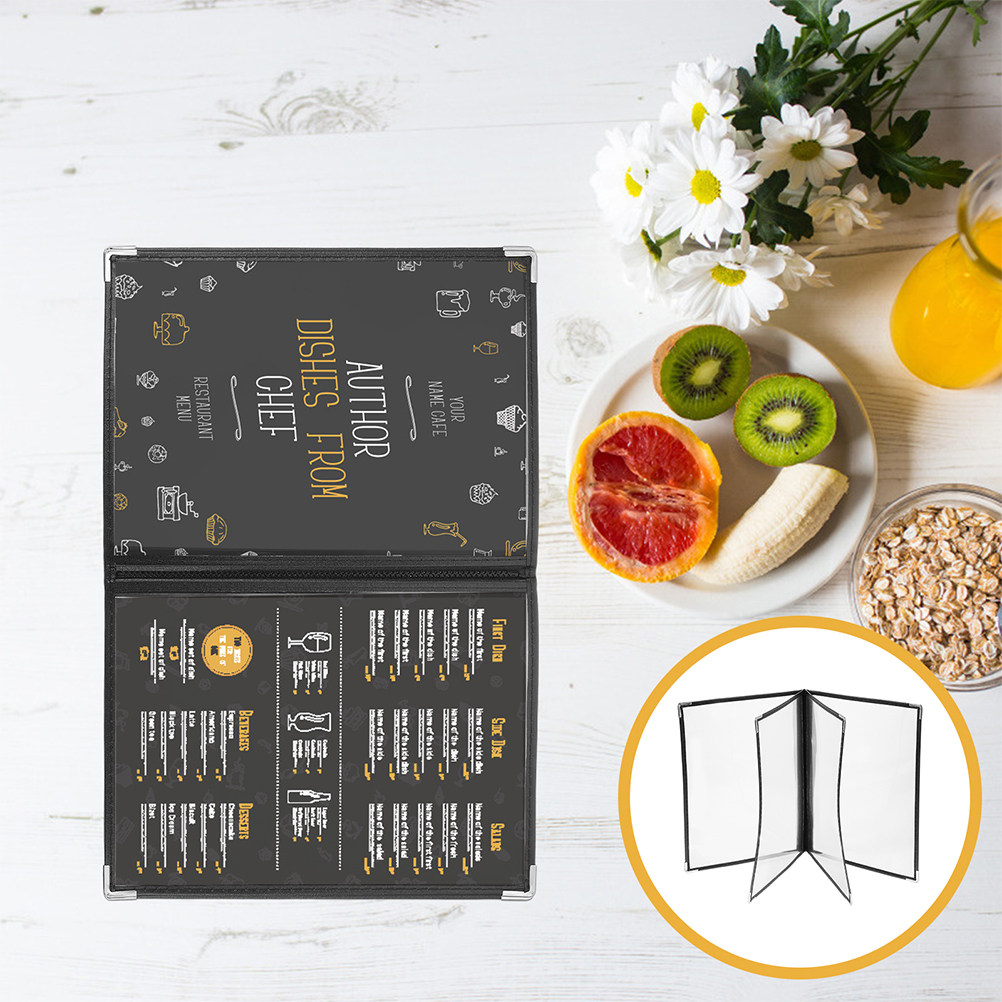 2 Pezzi Portamenu Trasparente, - Home Cooking Recipe recensione e prezzo