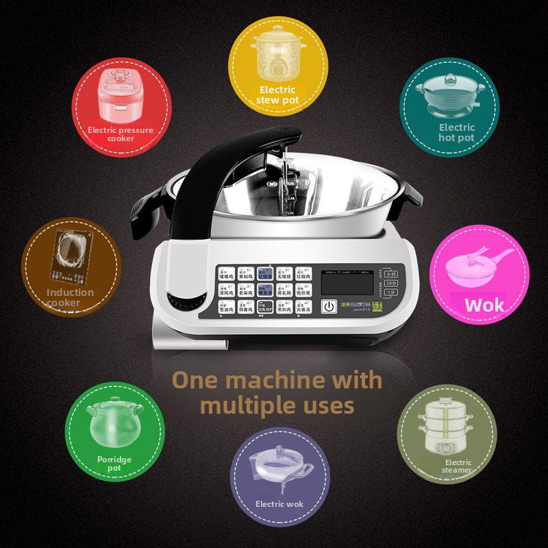 Robot da cucina intelligente E - Home Cooking Oil recensione e prezzo