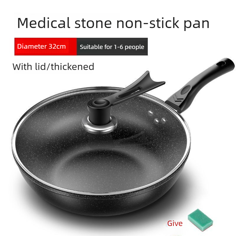 Padella in pietra Maifan a bas - Home Cooking Oil recensione e prezzo